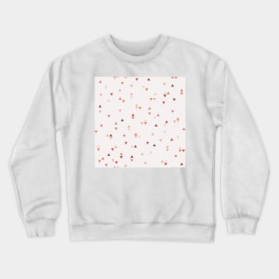 Tetris Triangle Pattern Crewneck Sweatshirt